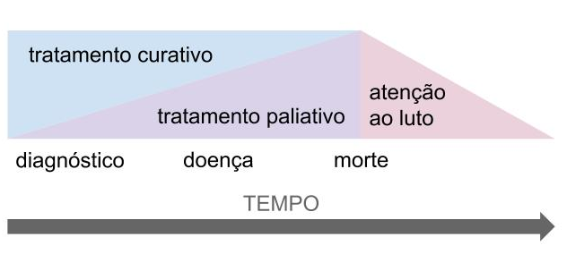 Fluxograma sobre o processo de cuidados continuo